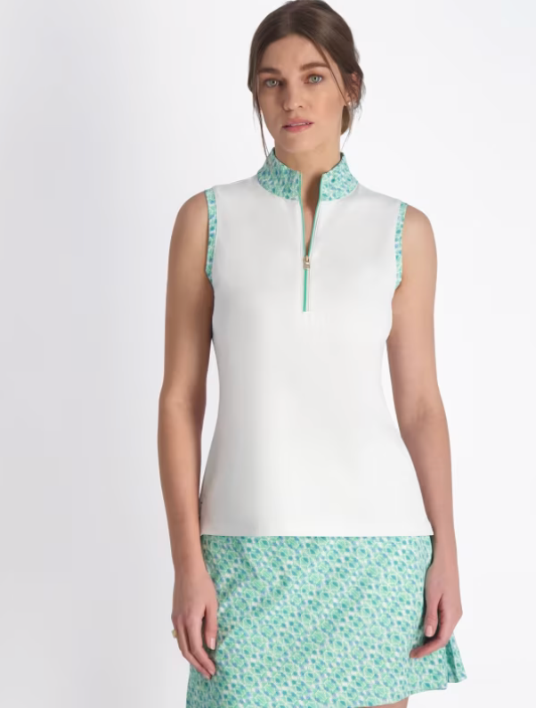 Fairway & Greene: Women's Nellie Sleeveless Polo