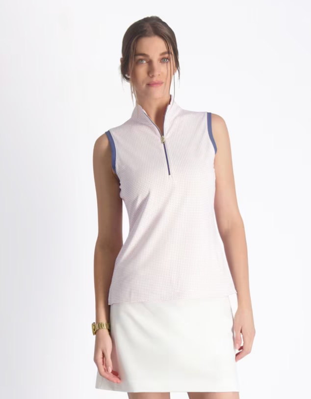 Fairway & Greene: Women's Nellie Sleeveless Polo