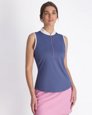 Fairway & Greene: Women's Connie Sleeveless Polo