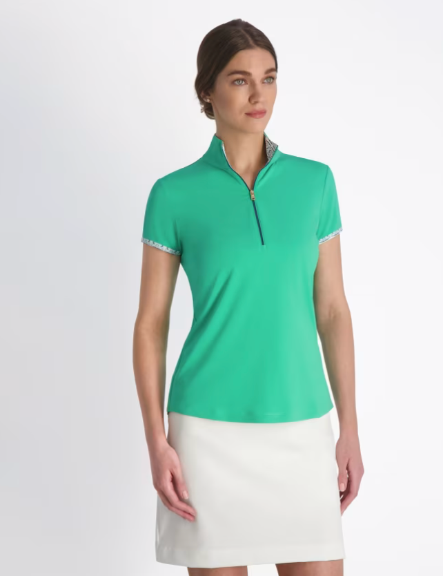 Fairway & Greene: Women's Maya Zip Mock