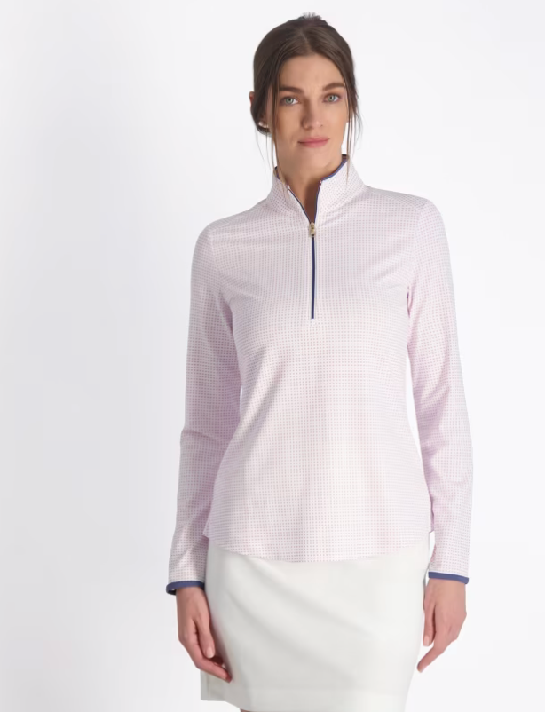 Fairway & Greene: Women's Marlee Zip Mock