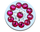 Blingo Ball Markers: Genuine Crystal Birthstone Ball Marker with Hat Clip