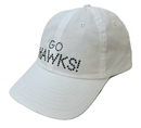 Dolly Mama: Ladies Rachel Cap - Crystal Seahawks "GO HAWKS!" Hats