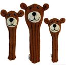 Sunfish: Hand-Knit Wool Animal Headcover Set (Driver, Fairway, & Hybrid)