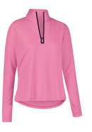 Zero Restriction: Women's Lea Zip Mock