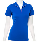 EP NY Golf: Women's Short Sleeve Convertible Zip Mock Polo - NS5110X