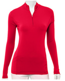 EP NY Golf: Women's Long Sleeve Zip Mock - NS5104X