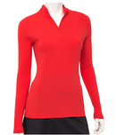 EP NY Golf: Women's Long Sleeve Zip Mock - NS5104X