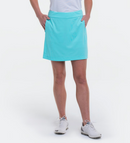 EP NY Golf: Women's Knit Skort With Back Mesh Pleat Detail - NS1001X