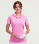 EP NY Golf: Women's Short Sleeve Convertible Zip Mock Polo - NS5110X
