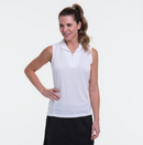 EP NY Golf: Women's Sleeveless Convertible Zip Mock Polo - NS5111X
