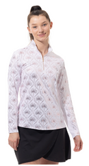 SanSoleil: Ladies SolShine Long Sleeve Mock - 900320