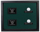 Eureka Golf: 2 Holes in One Shadowbox Display