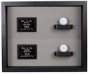 Eureka Golf: 2 Holes in One Shadowbox Display