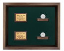 Eureka Golf: 2 Holes in One Shadowbox Display
