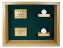 Eureka Golf: 2 Holes in One Shadowbox Display