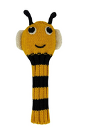 Sunfish: Hand Knit Headcover - Bee (Driver, Fairway, Hybrid, or Set)