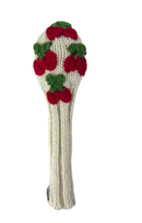 Sunfish: Hand Knit Headcover - Cherry (Driver, Fairway, Hybrid, or Set) (Copy)
