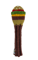 Sunfish: Hand Knit Headcover - Cheeseburger (Driver, Fairway, Hybrid, or Set) (Copy)