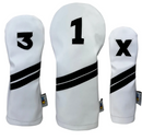 Sunfish: DuraLeather Headcovers – Sets (3pc, 4pc, or 5pc)