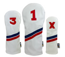 Sunfish: DuraLeather Headcovers – Sets (3pc, 4pc, or 5pc)