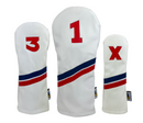 Sunfish: DuraLeather Headcovers – Sets (3pc, 4pc, or 5pc)