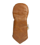 Sunfish: Duraleather Headcover (Driver, Fairway, Hybrid, or Set) - Brown Quilted