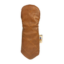Sunfish: Duraleather Headcover (Driver, Fairway, Hybrid, or Set) - Brown Quilted