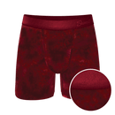 The Serenade | Red Velvet Ball Hammock Pouch® Boxer