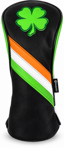 Irish Shamrock Embroidered Headcover by ReadyGOLF - Driver