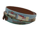 Shem Creek Hand-stitched Needlepoint Belt by Charleston Belt