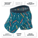 The Ski In Ski Out | Retro Ski Ball Hammock® Pouch Underwear With Fly