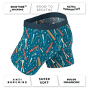 The Ski In Ski Out | Retro Ski Ball Hammock® Pouch Underwear