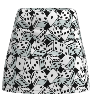 Tumbling Dice Ladies Active SKORT by ReadyGOLF