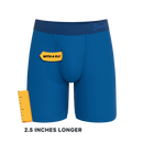The Skydiver | Ocean Blue Long Leg Ball Hammock® Pouch Underwear With Fly