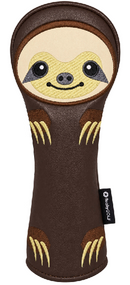 Sloth Embroidered Animal Hybrid Headcover by ReadyGOLF