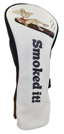 Smoked It! Embroidered Pinup Driver Headcover by ReadyGOLF