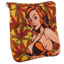 Smoking Girl Square Mallet Putter Cover