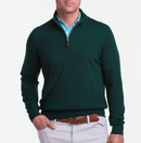 Fairway & Greene: Men's Baruffa Merino Quarter Zip Windsweater