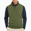 Fairway & Greene: Men's Baruffa Merino Quarter Zip Windvest