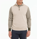 Fairway & Greene: Men's Baruffa Merino Quarter Zip Windvest