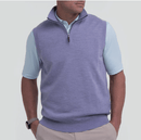 Fairway & Greene: Men's Baruffa Merino Quarter Zip Windvest