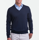 Fairway & Greene: Men's Baruffa Merino Classic V-Neck Sweater