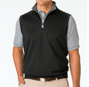 Fairway & Greene: Men's Caves Solid Quarter Zip Vest