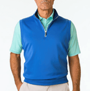 Fairway & Greene: Men's Caves Solid Quarter Zip Vest