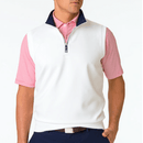 Fairway & Greene: Men's Caves Solid Quarter Zip Vest