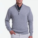Fairway & Greene: Men's Baruffa Merino Quarter Zip Sweater