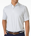 Fairway & Greene: Men's Faxon Stripe Jersey Polo