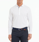 Fairway & Greene: Men's USA McHugh Longsleeve Pique Polo
