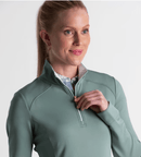 Fairway & Greene: Women's Wells Quarter Zip